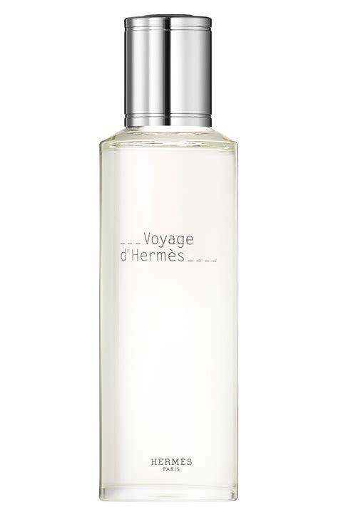 voyage d'hermes parfum recharge|hermes voyage perfume refill.